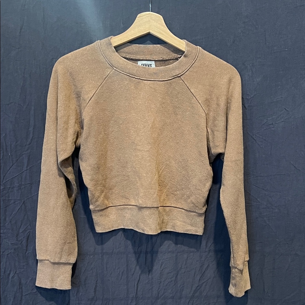 Lykke Wullf Brown Long Sleeve Sweatshirt